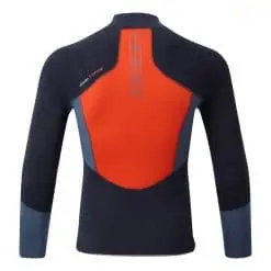 Gill Race Firecell Top - Dark Denim/Orange