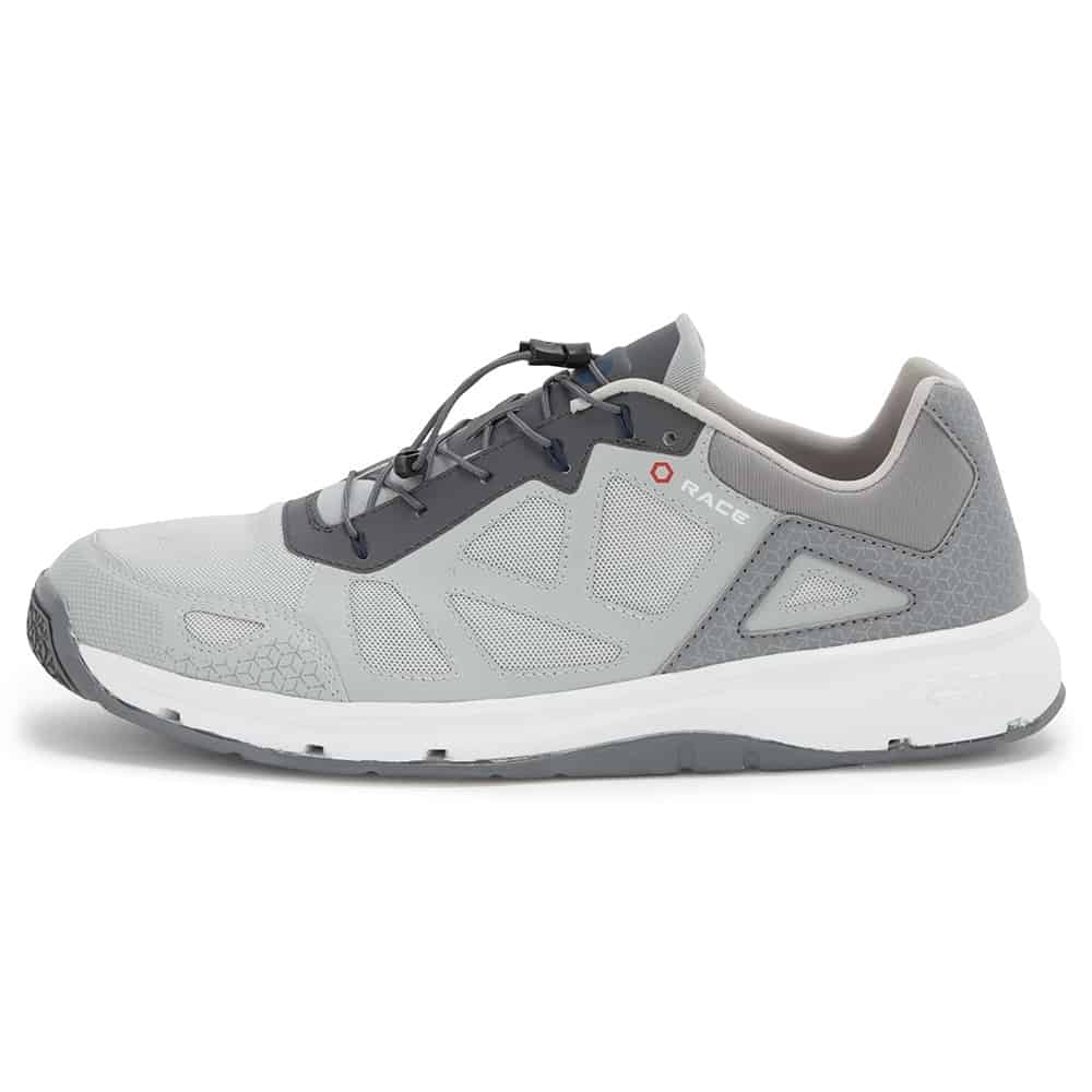 Breathable Non-Marking and Non-Slip Outsole Lightweight Gill Race Trainer Graphite 