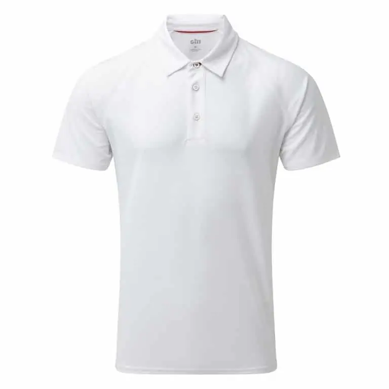 Gill UV Tec Polo Shirt - White