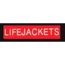 Glowfast Luminous Lifejacket Label - Image