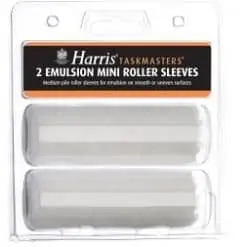 Harris Emulsion Mini Roller Sleeves - 2 Pack - Image