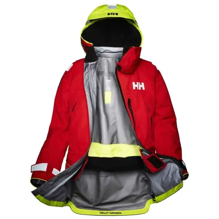 Helly Hansen Aegir Ocean Jacket 2024 - Alert Red