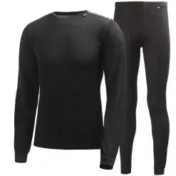 Helly Hansen Comfort Light Base Layer Set - Black