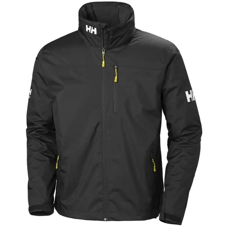 Helly Hansen Crew Hooded Midlayer Jacket - Black