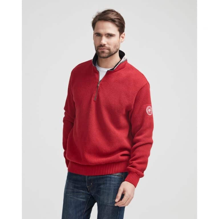 Holebrook Classic Windproof Sweater - Red