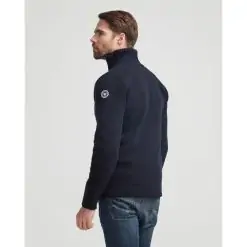 Holebrook Mans Zip WP Windproof Sweater - Navy