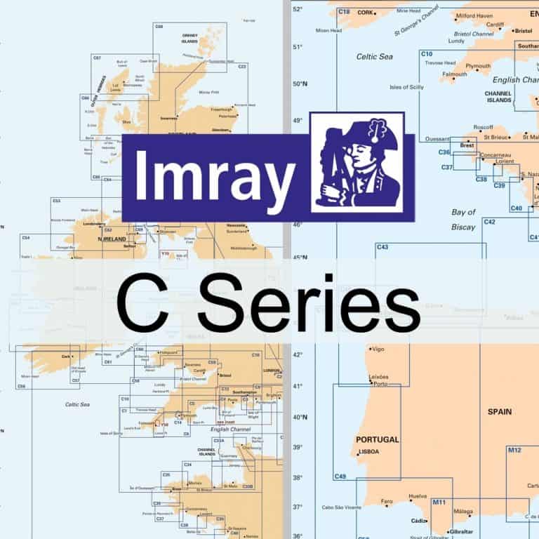 Imray C Series Nautical Charts - British Isle/EU - Image