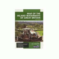 Inland Waterways Map of Great - New Image