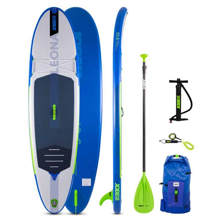 Jobe Leona 10.6 Inflatable SUP Stand Up Paddle Board Package - Image