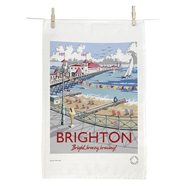 Kelly Hall Tea Towels - Brighton Pier