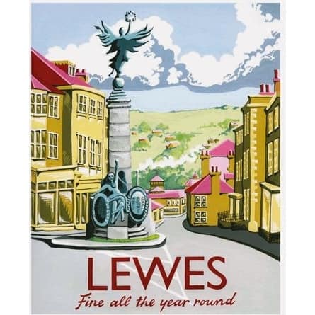 Kelly Hall Tea Towels - Lewes