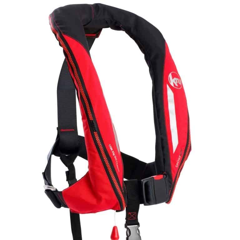 Kru Sport 170 ADV Lifejacket - Red/Carbon
