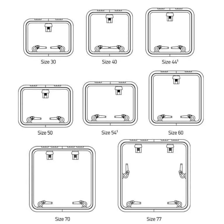 Lewmar Medium Profile Hatch - Image