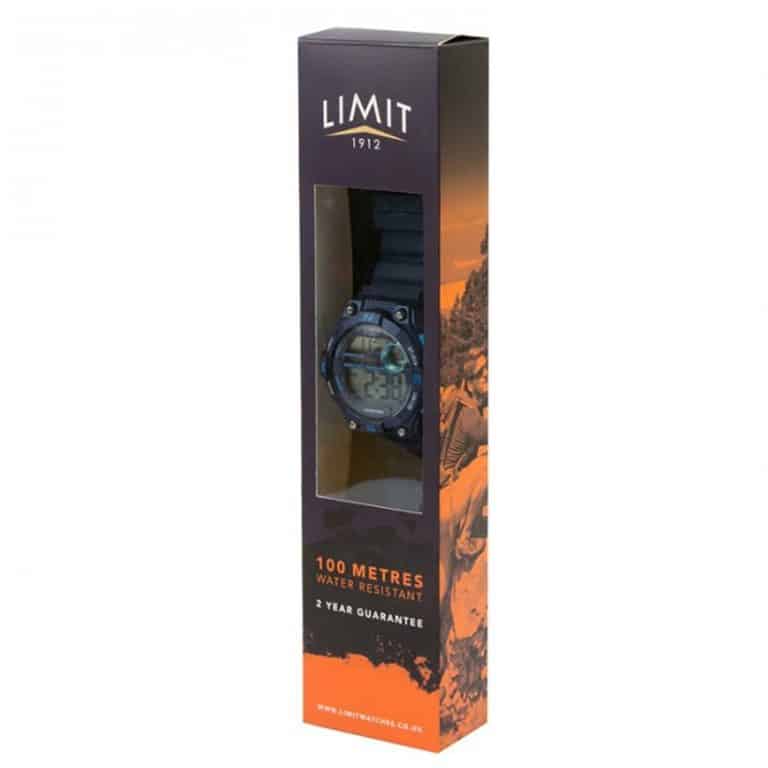 Limit Digital Countdown Watch - Blue