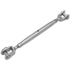 M10 Fork/Fork Rigging Screw 8mm Pin - M10 FK/FK RIGG SCREW 8MM PIN