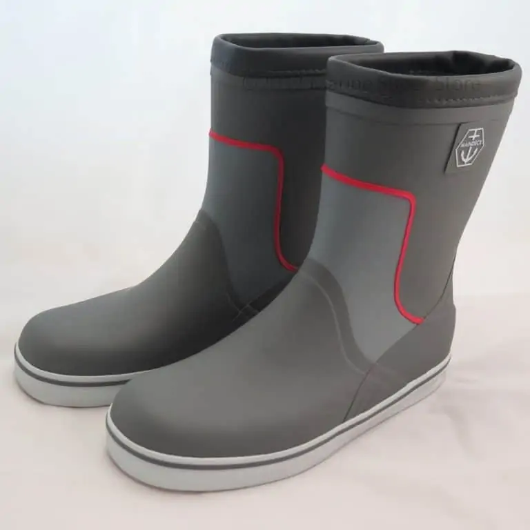 Maindeck Short Grey Rubber Boot - Image