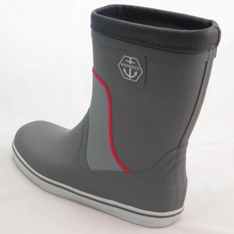 Maindeck Short Grey Rubber Boot - Image
