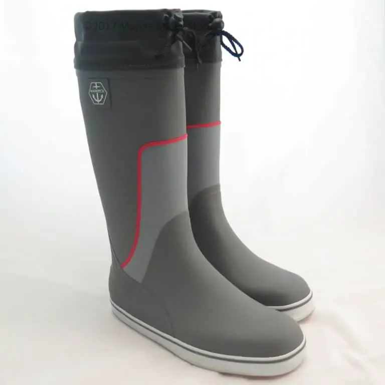 Maindeck Tall Grey Rubber Boot - Image