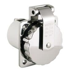 Marinco 16A Stainless Steel Power Inlet - Image