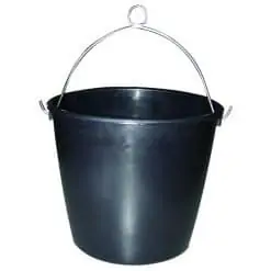 Marine Bucket 10L Plastic Black - MARINE BUCKET 10L PLASTIC BLAC