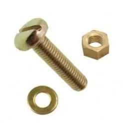 Brass Pan Head Slotted Machine Screws - Image