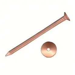 Copper Countersunk Nails & Roves - Image