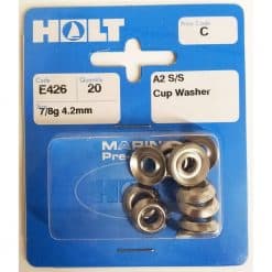 A2 Stainless Steel Cup Washers - MARINE PREPACK E426