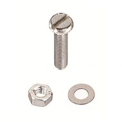 A4 Stainless Steel Pan Head Slotted Machine Screws - Image