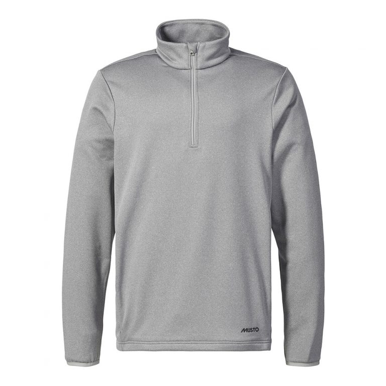 Musto Essential 1/2 Zip Sweater - Grey