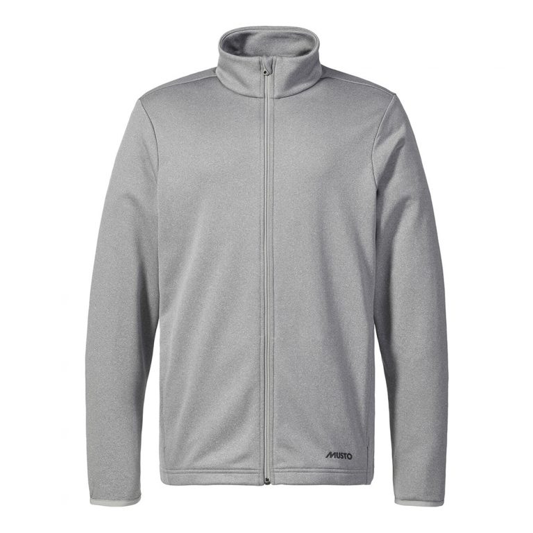 Musto Essential Full Zip Sweater - Grey