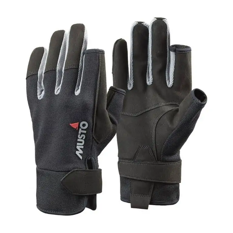 Musto Essential Sailing Glove Long Finger - Black