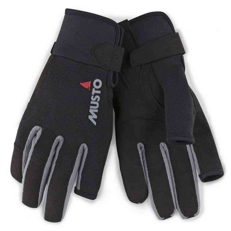 Musto Essential Sailing Glove Long Finger - Black