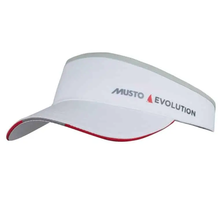 Musto Evolution Race Visor - White