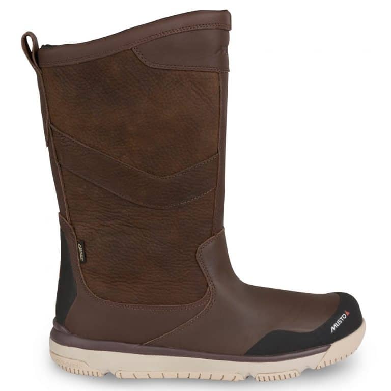 Musto Gore-Tex Leather Sailing Boot - Dark Brown
