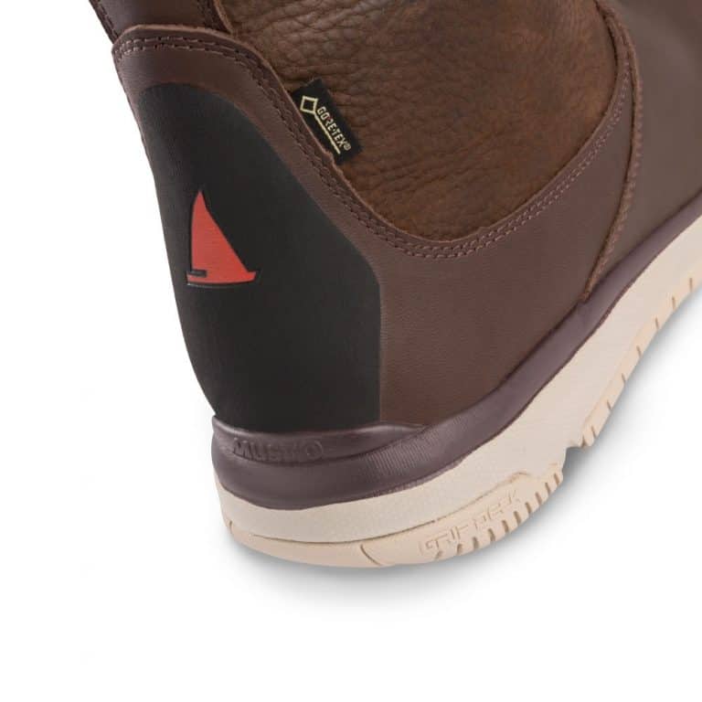 Musto Gore-Tex Leather Sailing Boot - Dark Brown