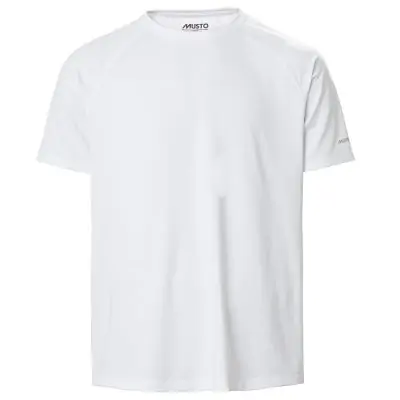 Musto Evolution Sunblock Short Sleeve T-Shirt 2.0 - White