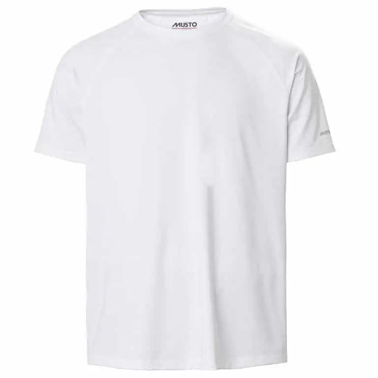 Musto Evolution Sunblock Short Sleeve T-Shirt 2.0 - White