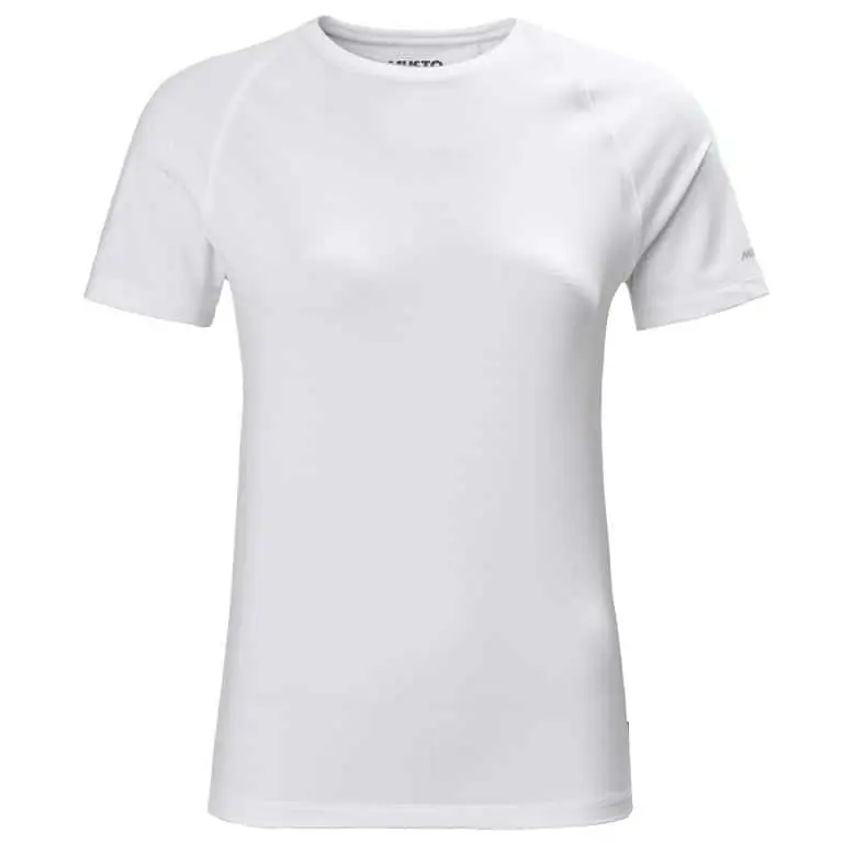 Musto Sunblock Short Sleeve T-Shirt 2.0 For Women - White