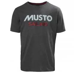 Musto T-Shirt. - Carbon