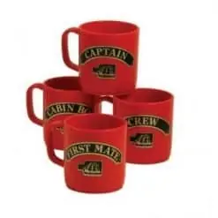 Nauticalia Crew Mugs Red - Image