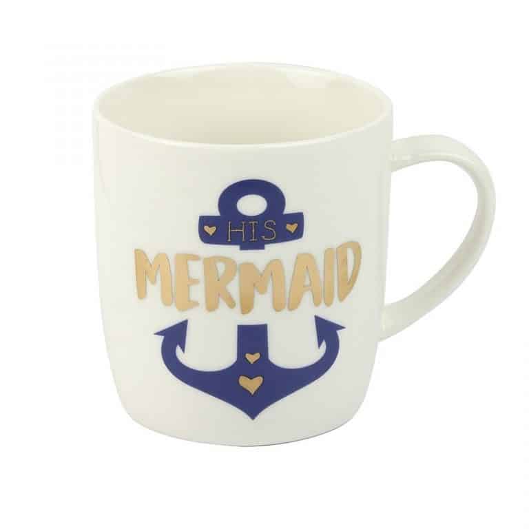 Nauticalia His & Her Mugs - His Mermaid