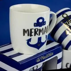 Nauticalia His & Her Mugs - His Mermaid