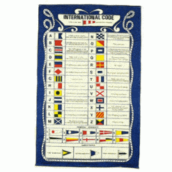 Nauticalia Tea Towel International Code - New Image