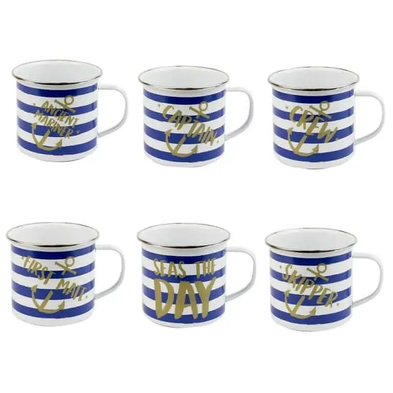 Nauticalia Tin Mugs - Image