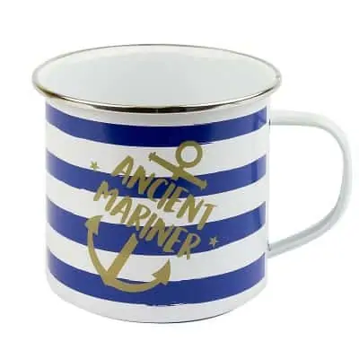 Nauticalia Tin Mugs - Ancient Mariner