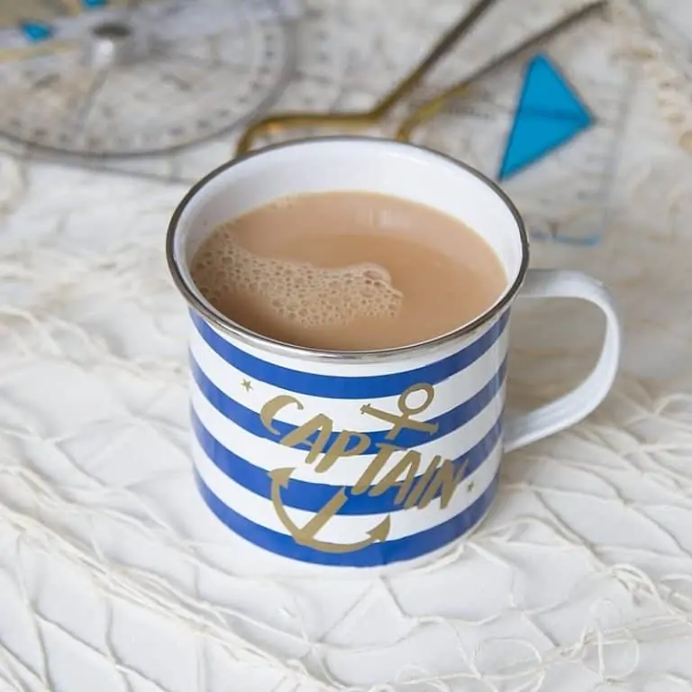 Nauticalia Tin Mugs - Captain