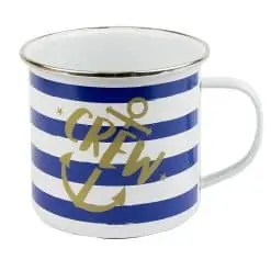 Nauticalia Tin Mugs - Crew