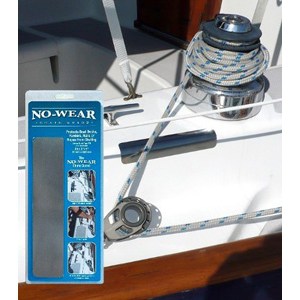 No Wear Chafe Guard Stainless Steel 2x6" - Image