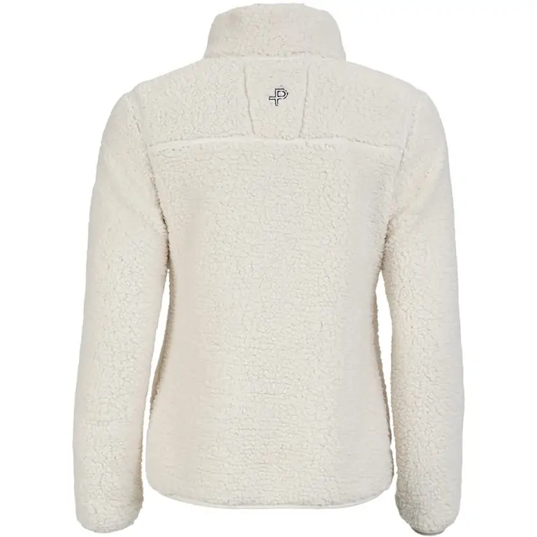 Pelle Womens Sherpa Sweater - Cream White