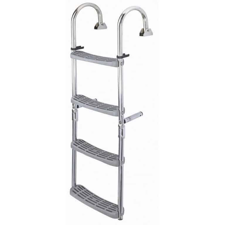 Plastimo Stainless Steel Folding Ladder 90° Crook - Image